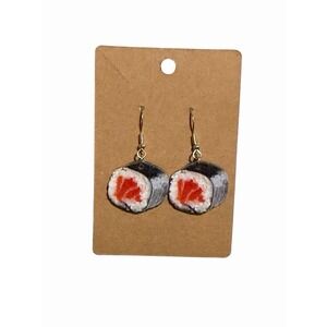 New Novelty Fashion Earrings sushi roll